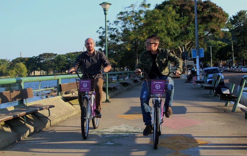 Guaíba passa a contar com serviço de empréstimo de bicicletas, na Beira
