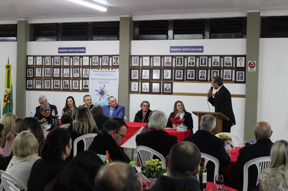 Rotary Clubs de Guaíba empossam nova diretoria; entidade está presente em 218 países