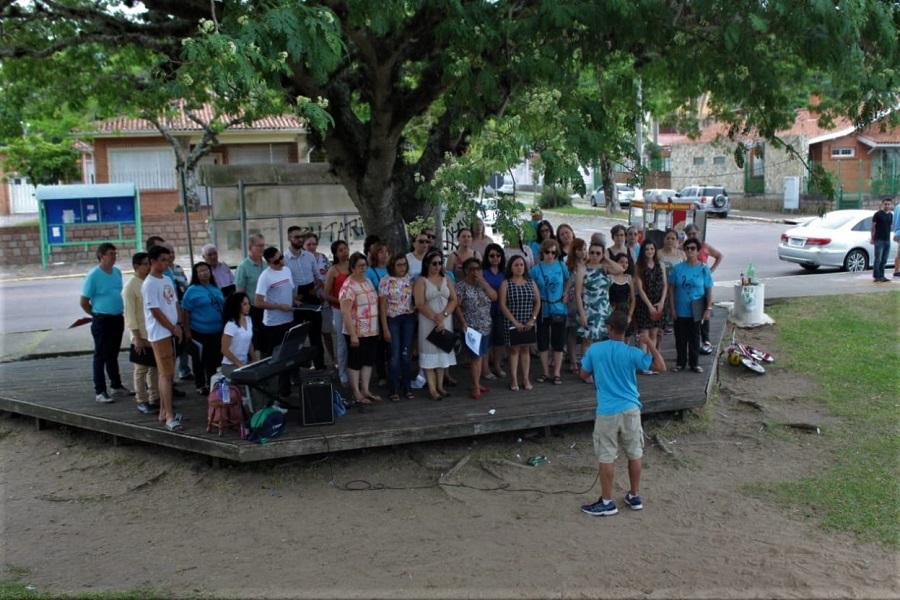 Corais de Canto fazem ensaio aberto com apresentação de músicas natalinas