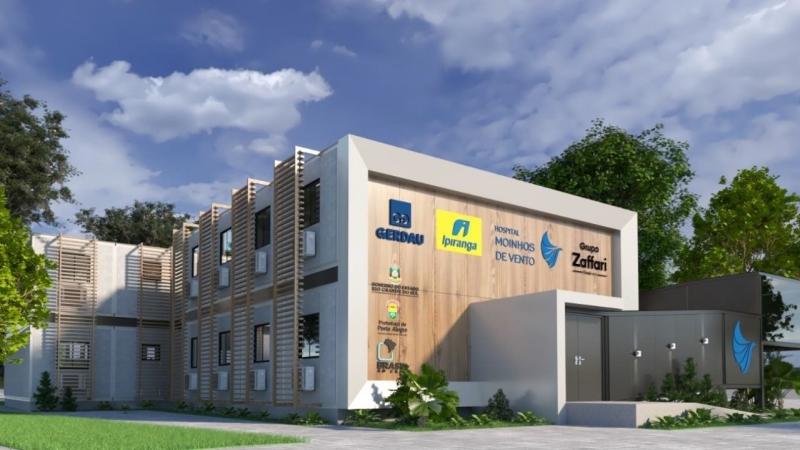 Gerdau, Ipiranga, Zaffari e Moinhos de Vento se unem para erguer um novo hospital em 35 dias