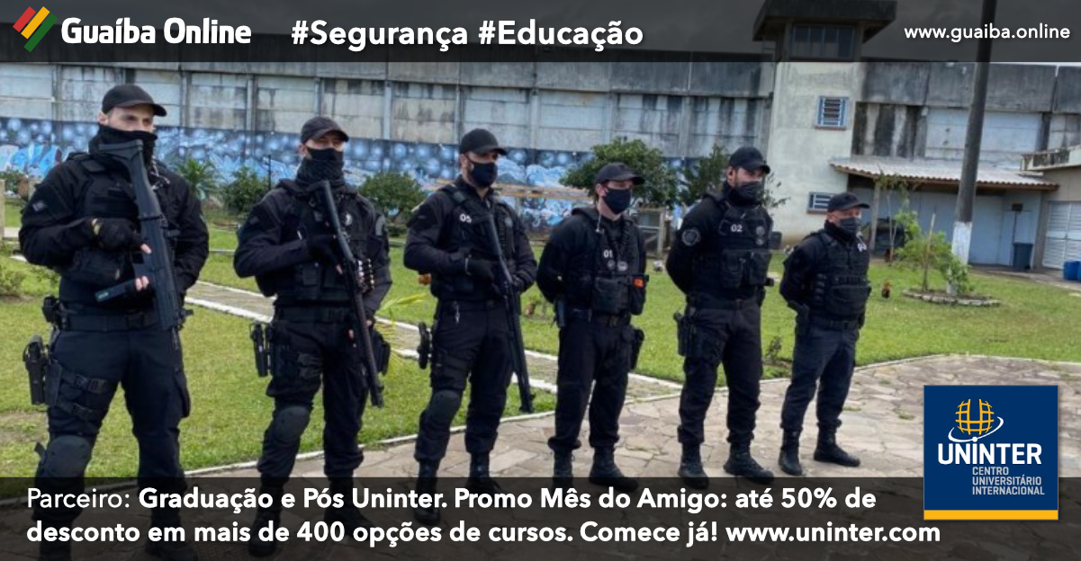 Celulares apreendidos por agentes penitenciários serão destinados a estudantes da rede pública