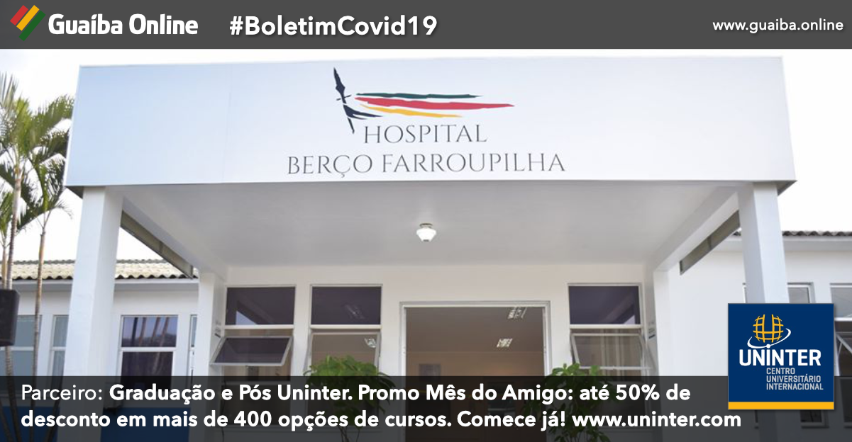 Guaíba confirma a 18ª morte por Covid-19 e registra 16 novos casos nesta terça; total é de 524 positivos