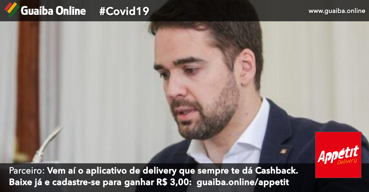 Dois dias após visitar novo hospital de Guaíba, Eduardo Leite tem resultado positivo para teste de Covid-19