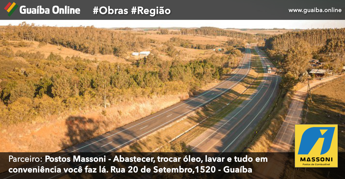 Duplicação da BR-116 tem mais 8,7 quilômetros entregues entre Sentinela do Sul e Tapes