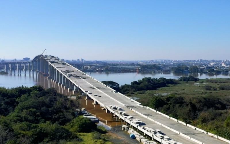 Dnit diz que vai abrir nova ponte do Guaíba para tráfego de veículos no início de novembro