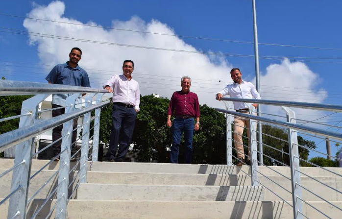 Avançam as obras de revitalização nas praias da Alegria e da Alvorada, em Guaíba