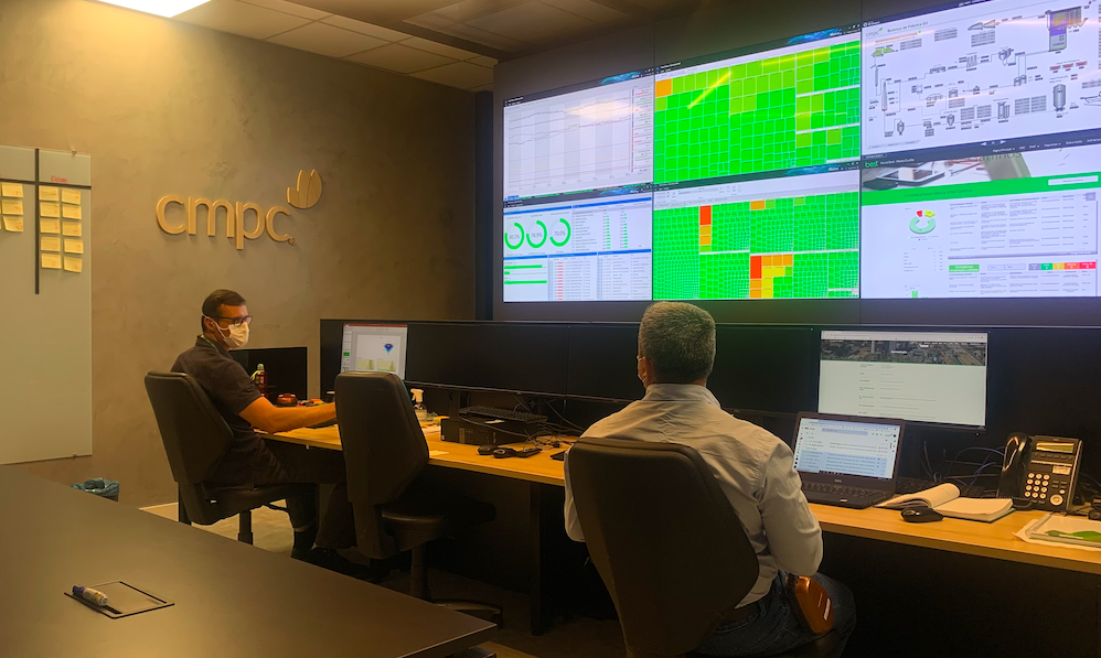 CMPC inaugura Sala 4.0 de inovação, ambiente de acompanhamento de todos os processos operacionais