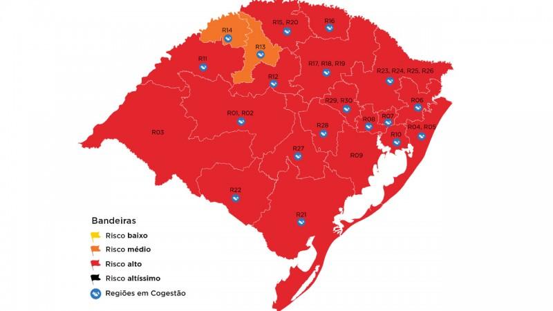 RS recebe cinco pedidos de reconsideração ao mapa preliminar da 36ª rodada