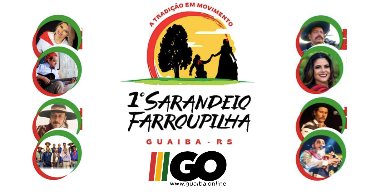 Fagundes, Monarcas, Borghetti e muito mais: confira a programação do 1º Sarandeio Farroupilha de Guaíba