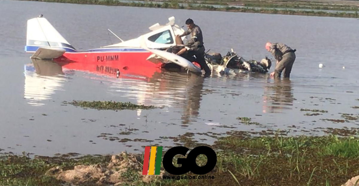 Aeronave cai em Eldorado do Sul; um homem morre e outro ocupante é resgatado com vida