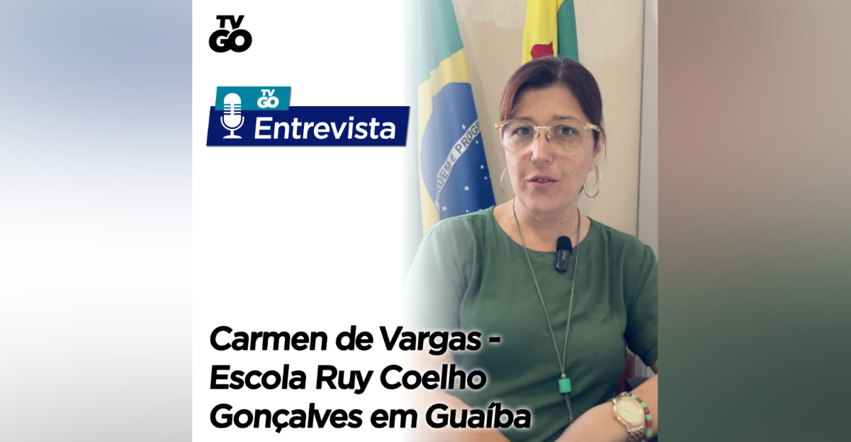 Entrevista com Carmen de Vargas, diretora da Escola Estadual Ruy Coelho Gonçalves