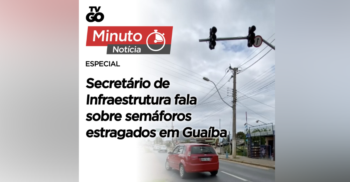 Semáforos desativados causam acidentes em Guaíba: TVGO questiona o Secretário de Infraestrutura