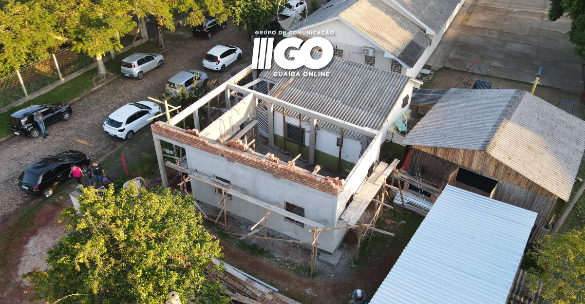 Escola Dr. Gastão Leão recebe obras de ampliação com novo refeitório