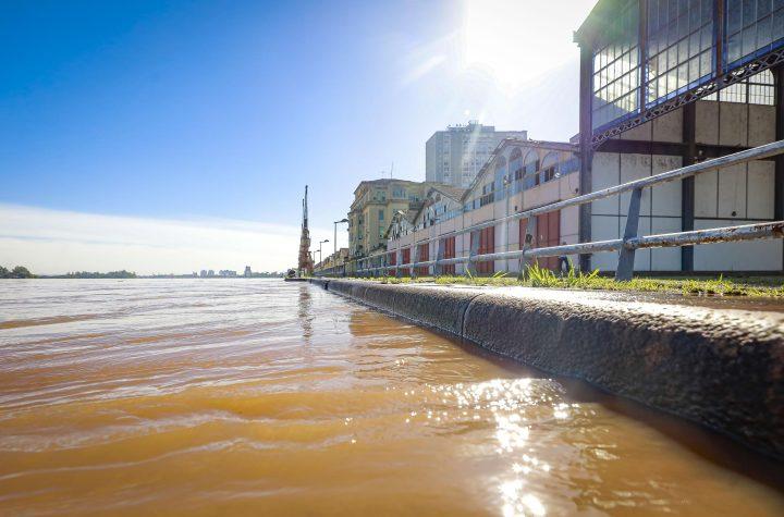 Após 12 dias, Nível do Guaíba é registrado abaixo da cota de alerta