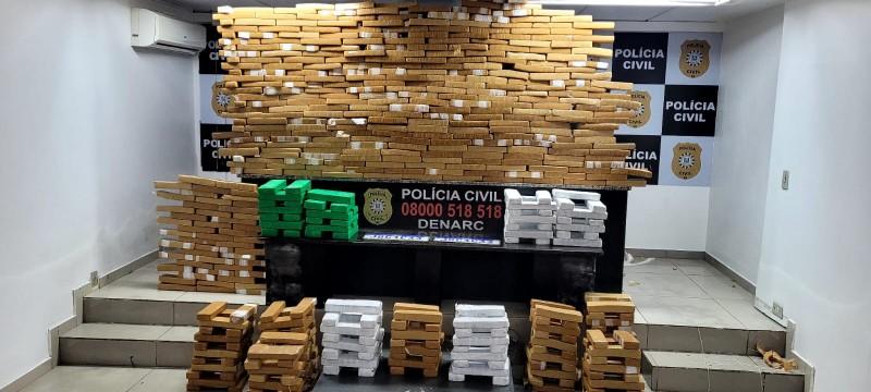 Operação policial resulta na apreensão de 400 kg de maconha em Sapucaia do Sul