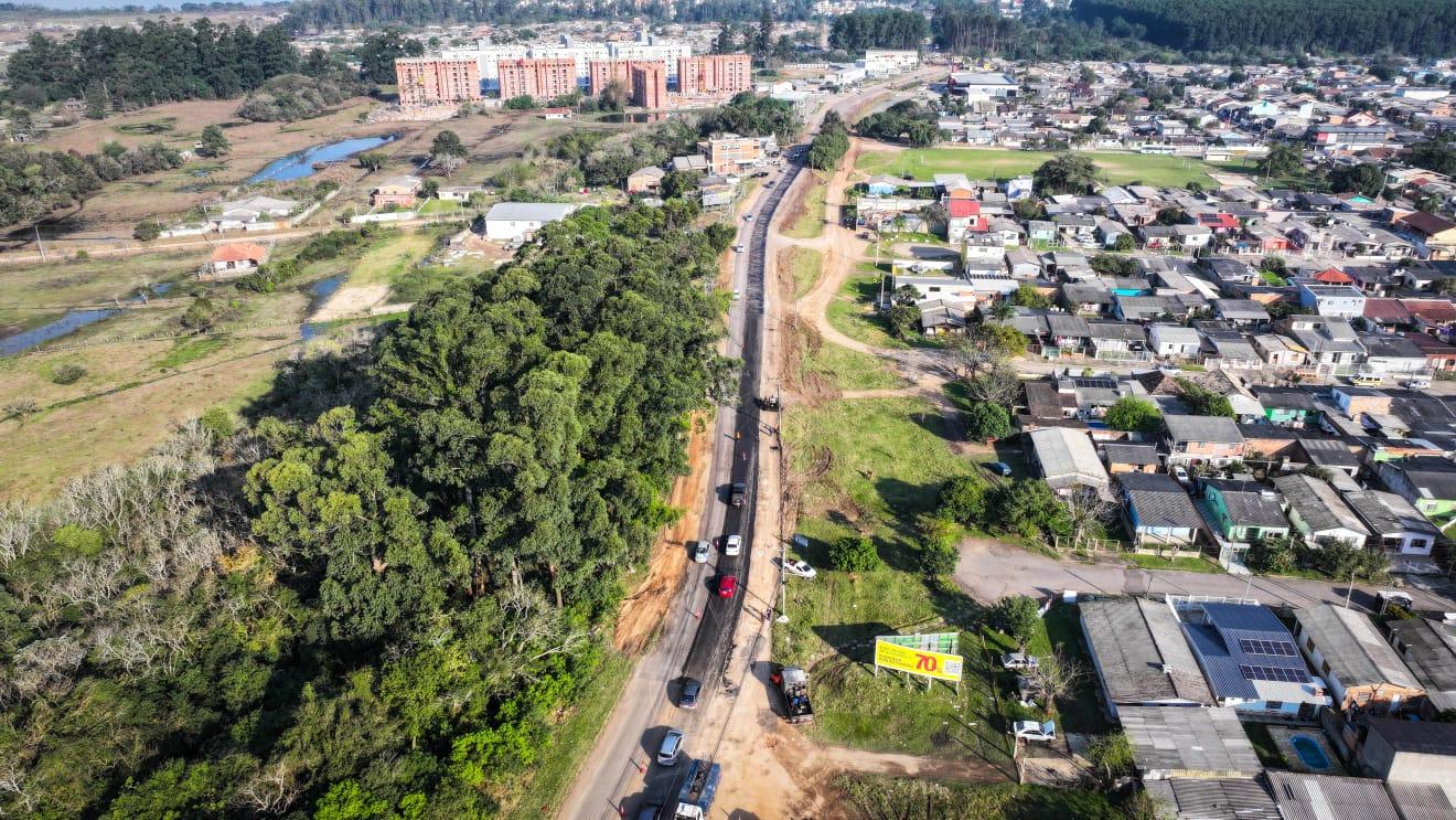 Prefeitura de Guaíba anuncia conclusão da pavimentação completa da Rua Ismael Chaves Barcellos