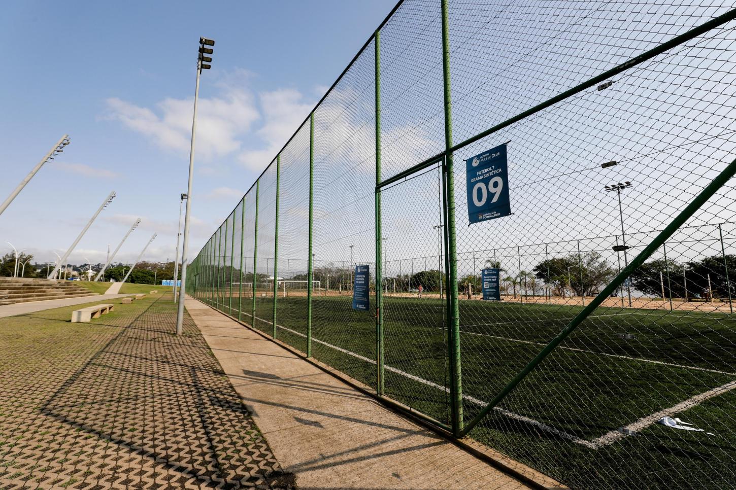 Mais três quadras são liberadas para uso no Trecho 3 da Orla de Porto Alegre