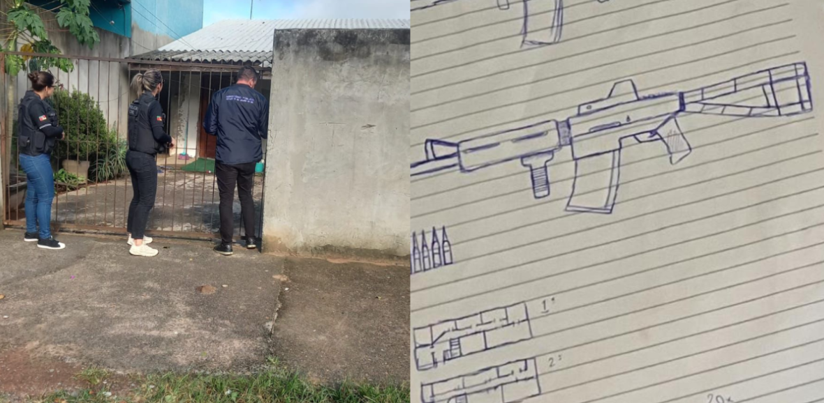 Adolescente é apreendido por planejar ataque contra escola em Sapucaia do Sul