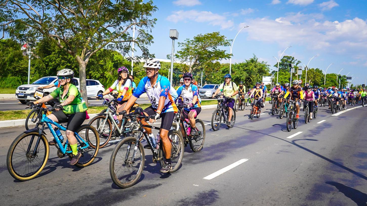 Eldorado do Sul realiza 1º Pedal da Retomada em comemoração aos 37 anos do município