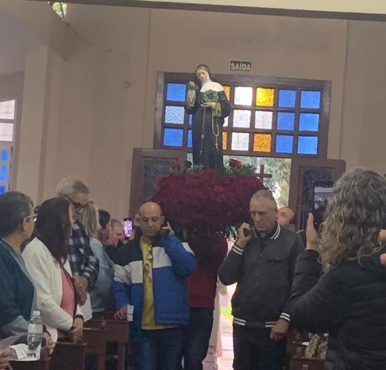 Festa de Santa Rita de Cássia será realizada neste domingo no bairro Florida em Guaíba