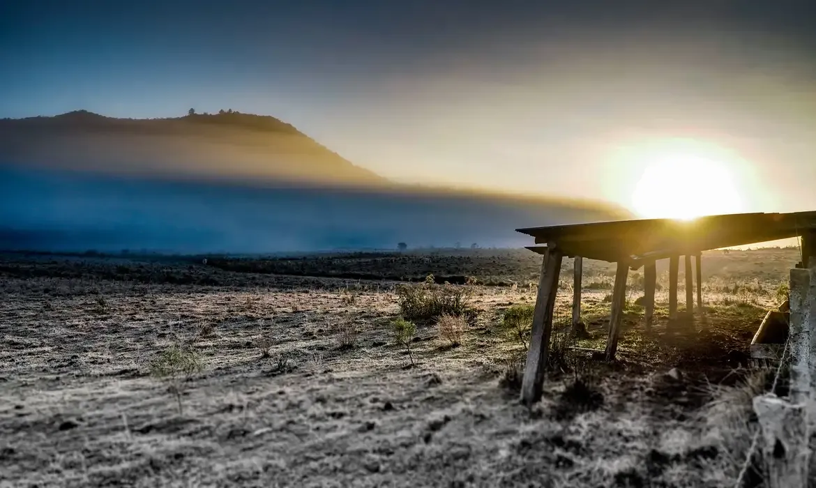Frio intenso e geada: 84% das cidades do RS estão sob alerta neste fim de semana