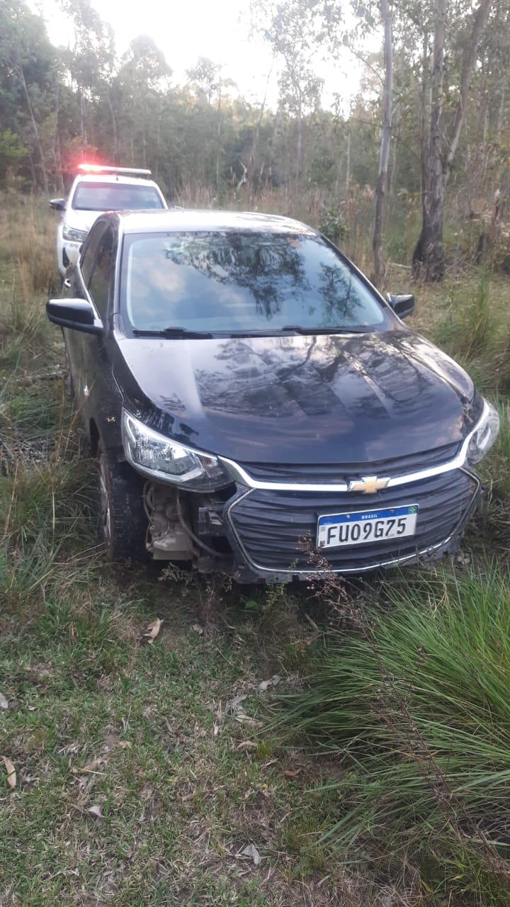 Polícia de Eldorado do Sul recupera carro roubado de motorista de aplicativo