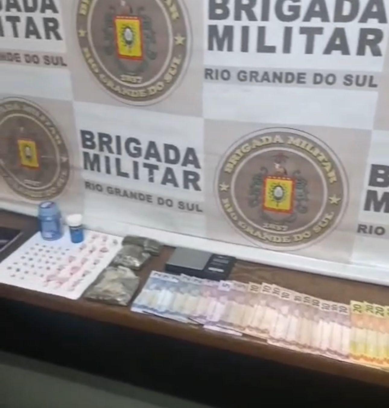 Homem é preso por tráfico com mais de 50 porções de drogas em General Câmara