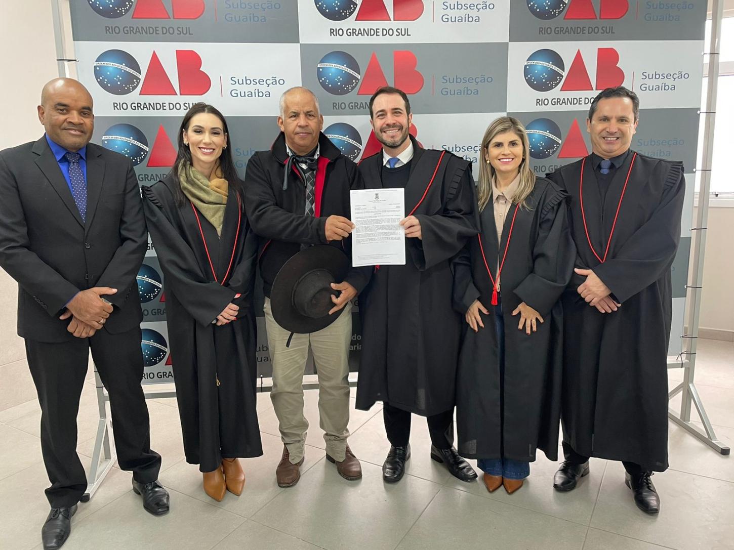 OAB Guaíba receberá homenagem da Câmara de Vereadores pelos 40 anos de fundação