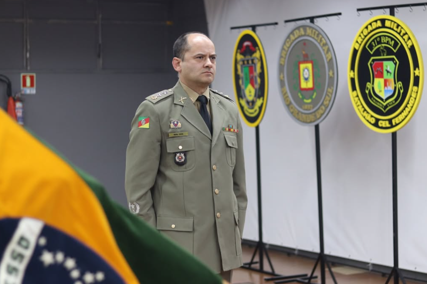Comando do 31º BPM é transmitido ao Major Fábio Hax Duro em Guaíba