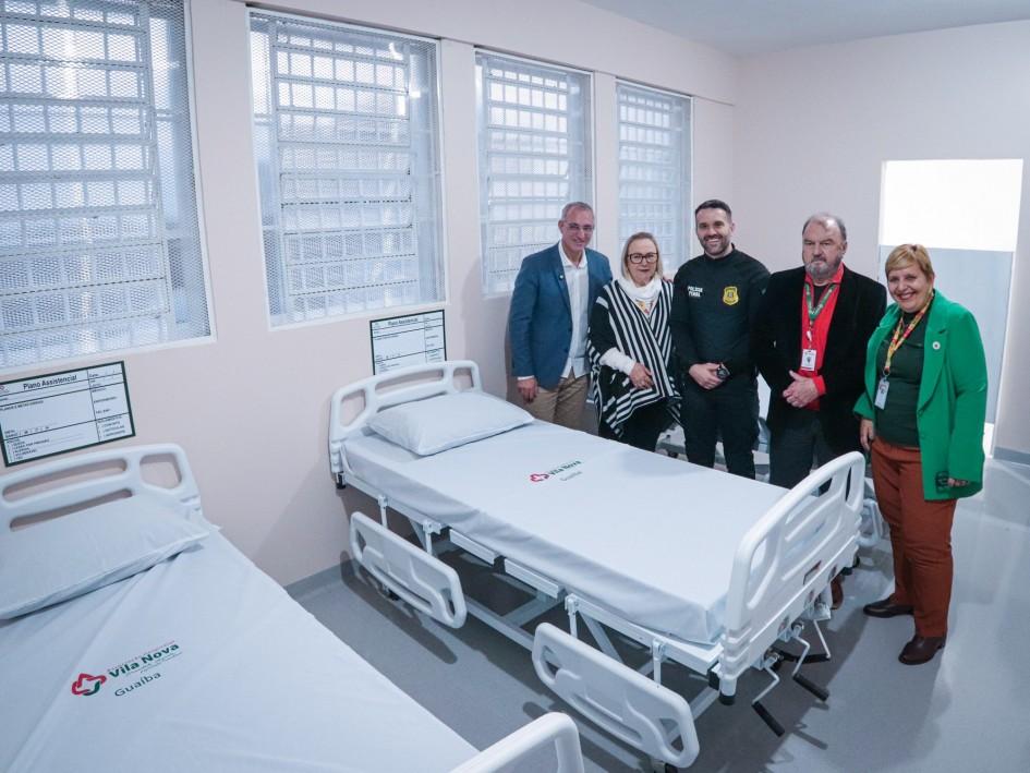 Nova ala de saúde mental para mulheres privadas de liberdade é implantada em hospital de Guaíba