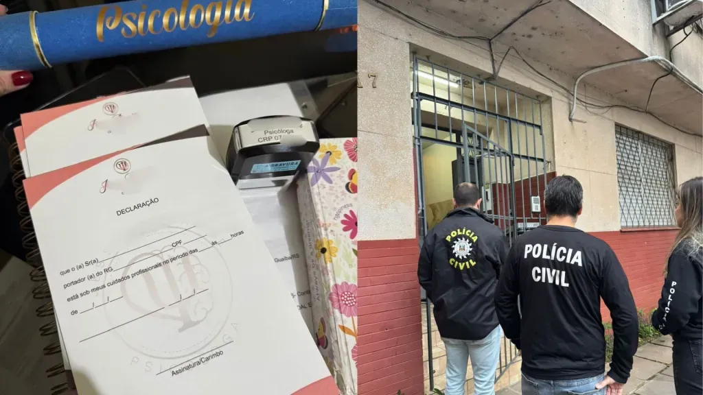 Número de atendimentos feitos por falsa psicóloga sem registro profissional chega a 80, segundo Polícia Civil