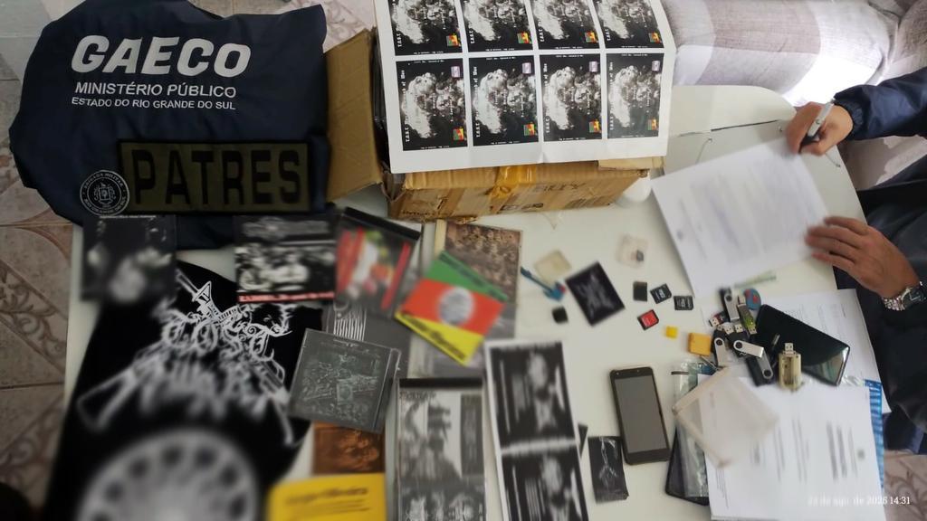 MPRS realiza operação contra conteúdo de bandas neonazistas em plataformas digitais