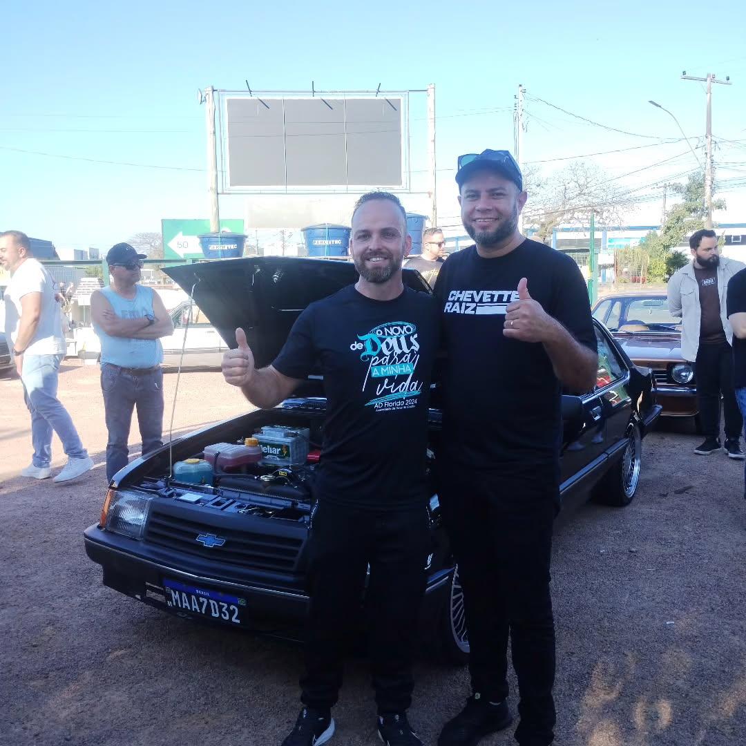 Morador de Guaíba vence rifa e recebe Chevette avaliado em R$ 55 mil
