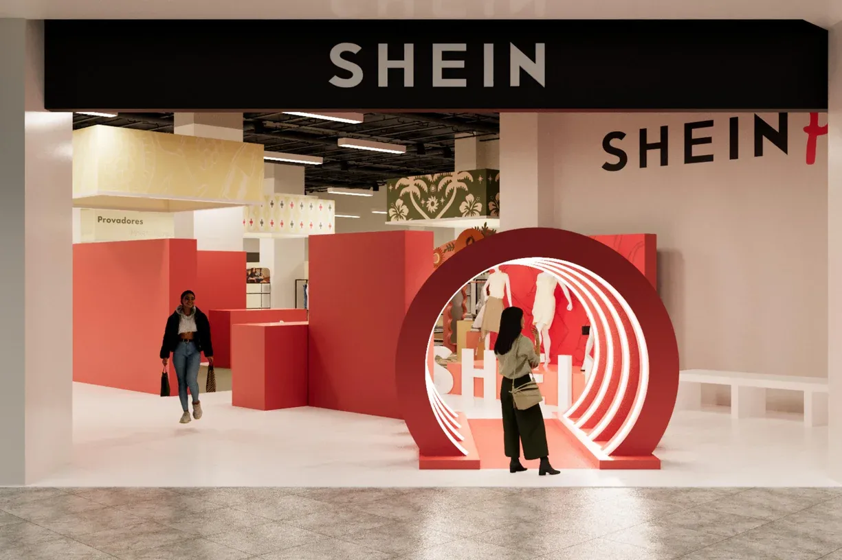 Shein abre loja temporária em Porto Alegre com 12 mil itens à venda
