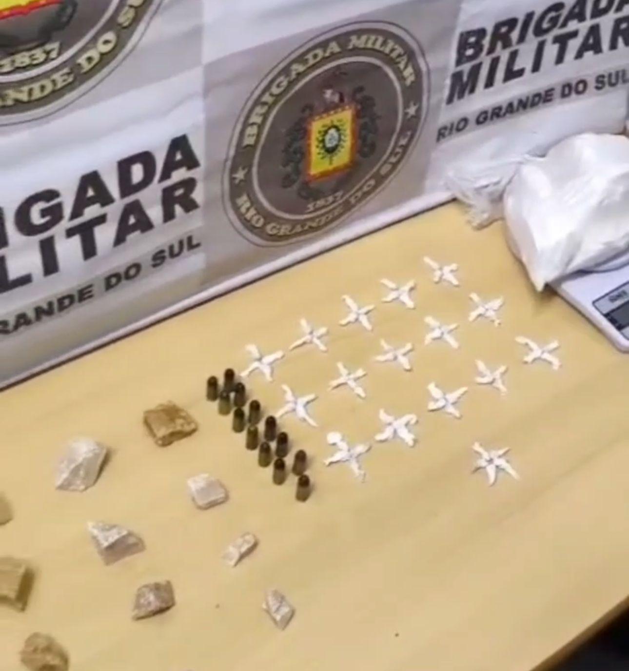 Brigada Militar prende homem por tráfico de drogas em Guaíba