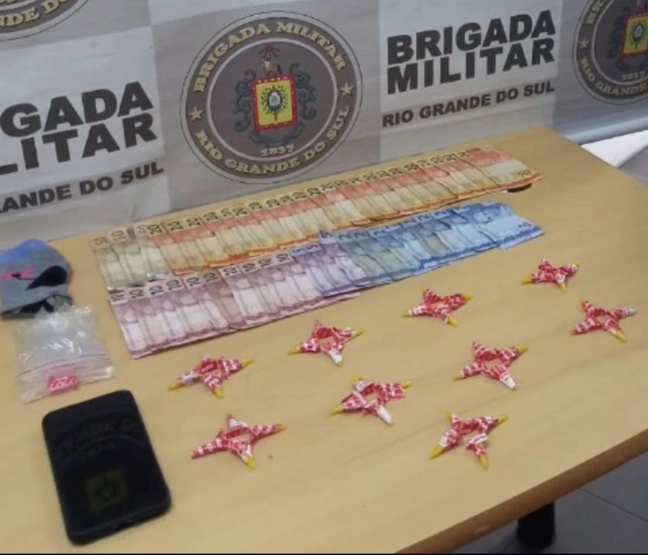 Brigada Militar prende mulher por tráfico de drogas em Eldorado do Sul