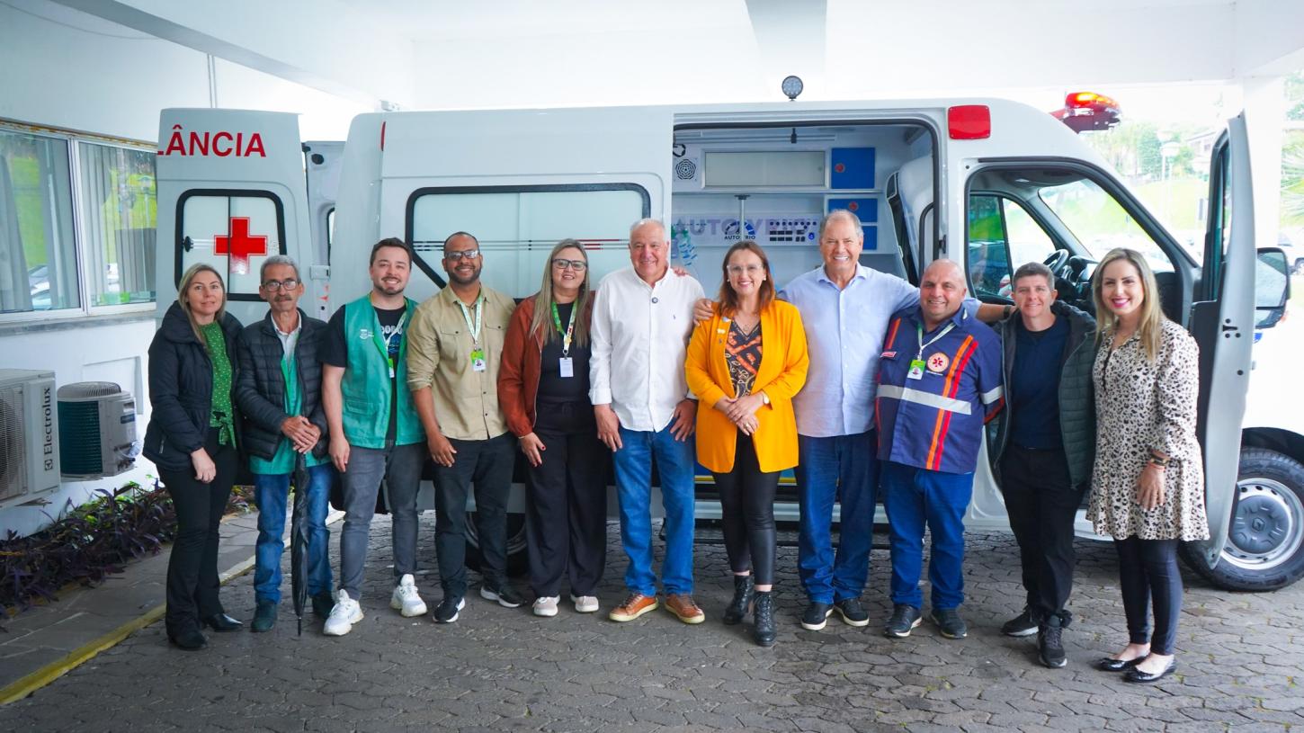 Guaíba recebe nova ambulância adquirida com recursos de emenda federal