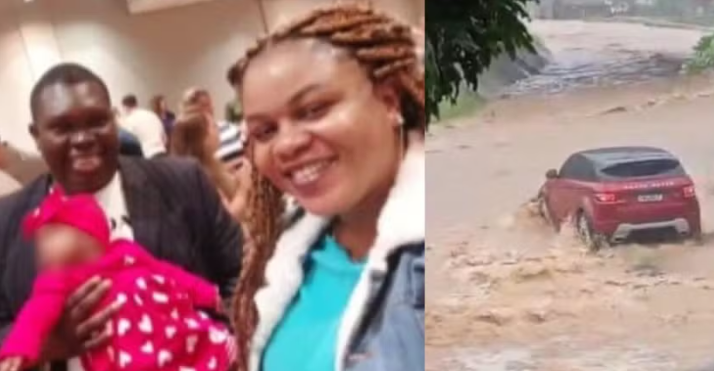Família morre após veículo ser levado por enxurrada durante temporal em Santa Catarina
