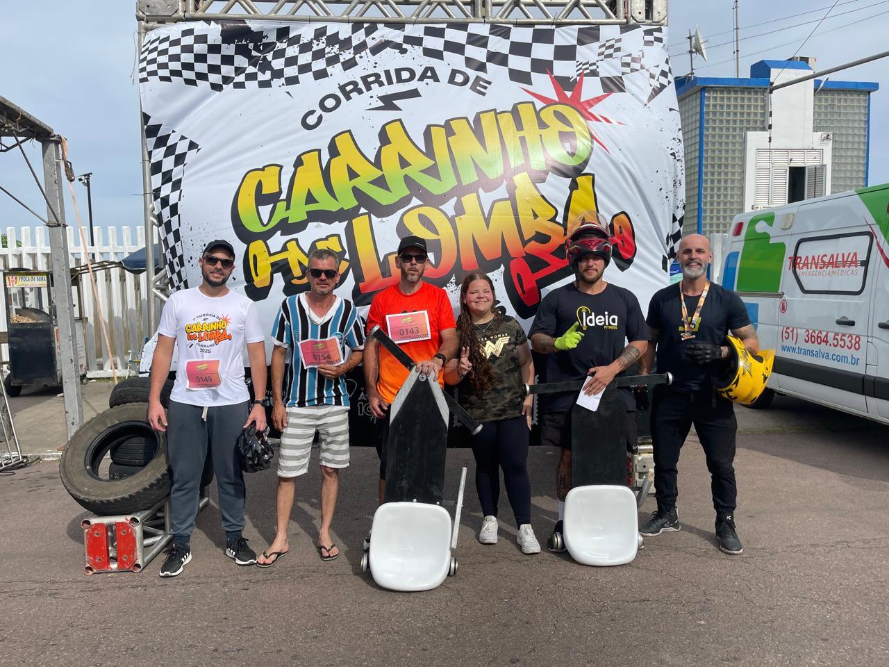 Guaíba reúne mais de 170 participantes no 1º Campeonato de Carrinho de Lomba