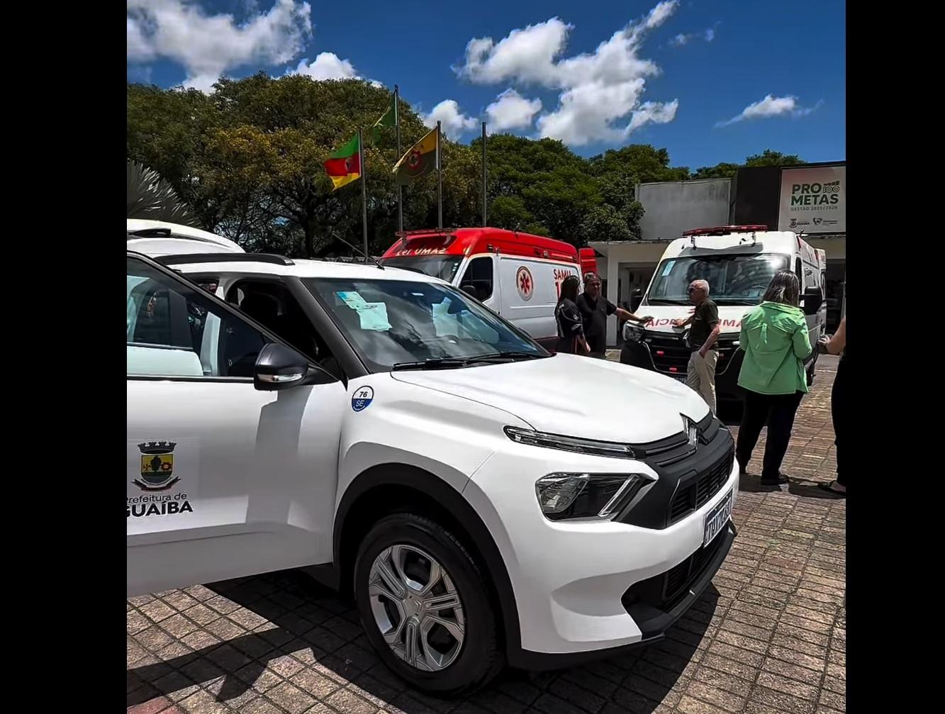 Rede de Saúde de Guaíba recebe renovação de frota avaliada em mais de R$ 800 mil