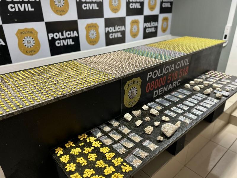Operação apreende mais de 3,5 mil unidades de drogas sintéticas em Campo Bom