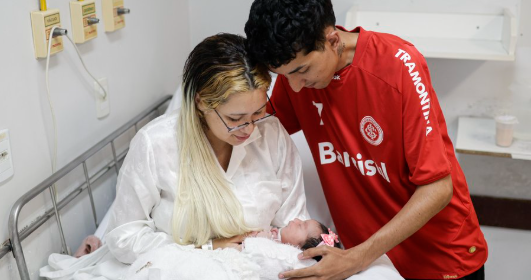 Sophia Maitê inaugura 2026 como o primeiro nascimento da capital gaúcha