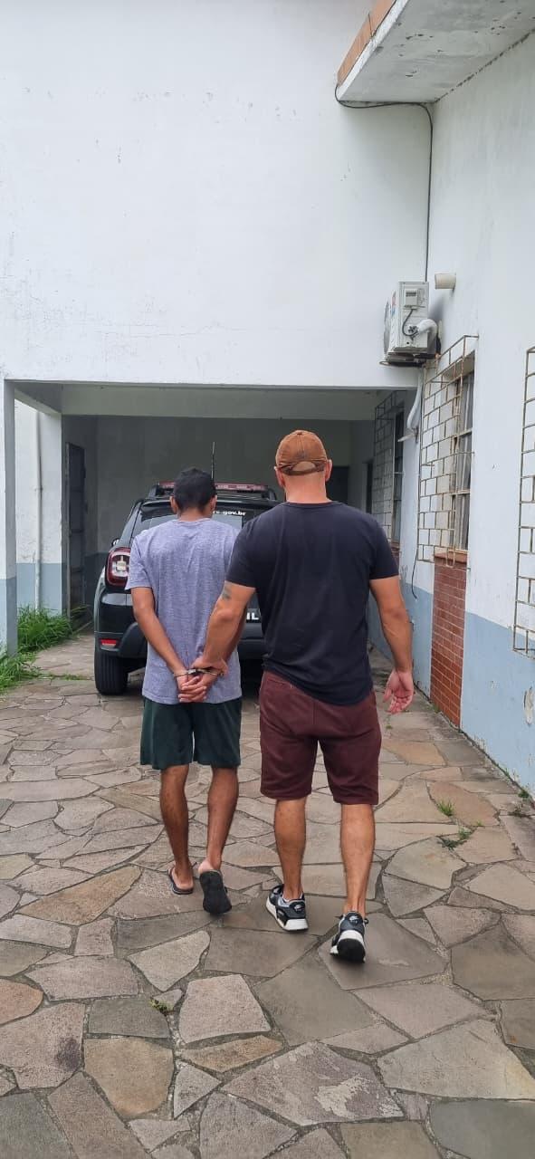 Homem é preso em Barra do Ribeiro por lesão corporal e ameaça com base na Lei Maria da Penha