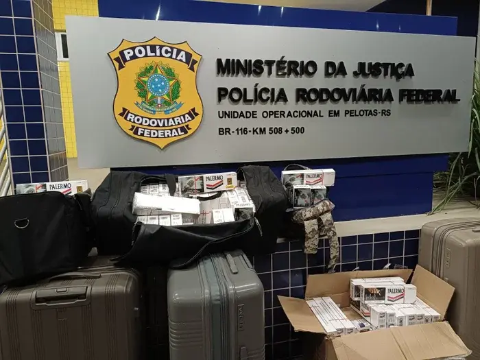 PRF prende mulher pela oitava vez por contrabando de cigarros na BR-116