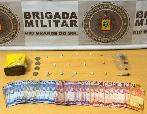 Brigada Militar realiza três prisões por tráfico em diferentes regiões de Guaíba