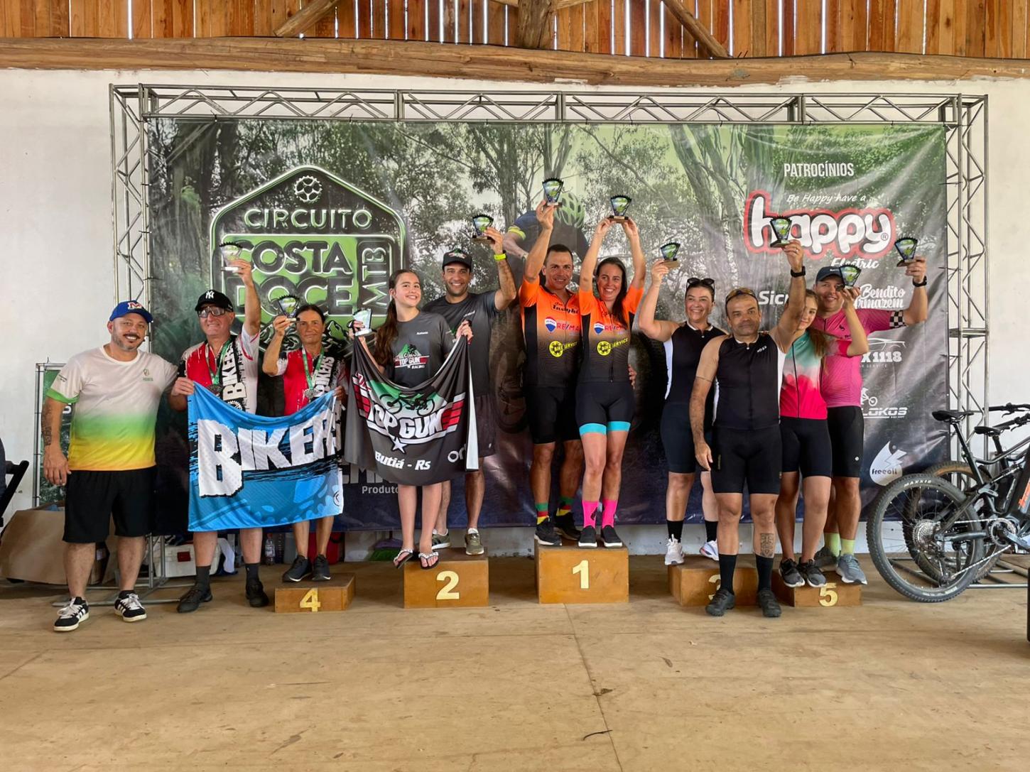 Circuito de MTB reúne mais de 250 ciclistas em etapa realizada em Guaíba