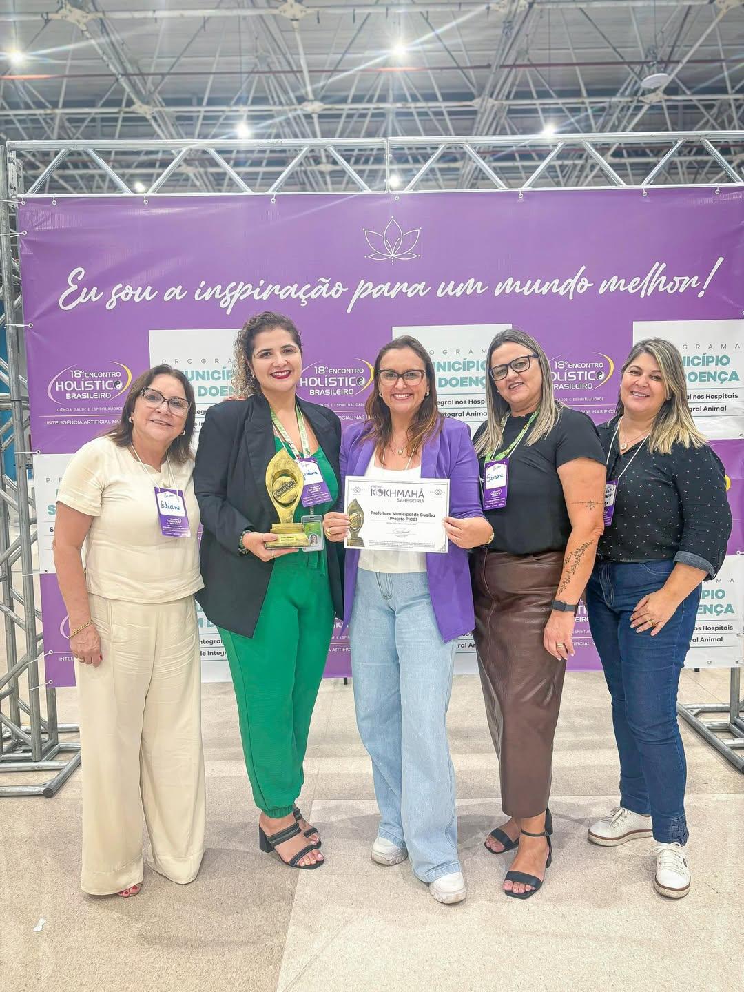 Guaíba recebe prêmio nacional por Projeto PICS que registrou mais de 5 mil atendimentos em 2025