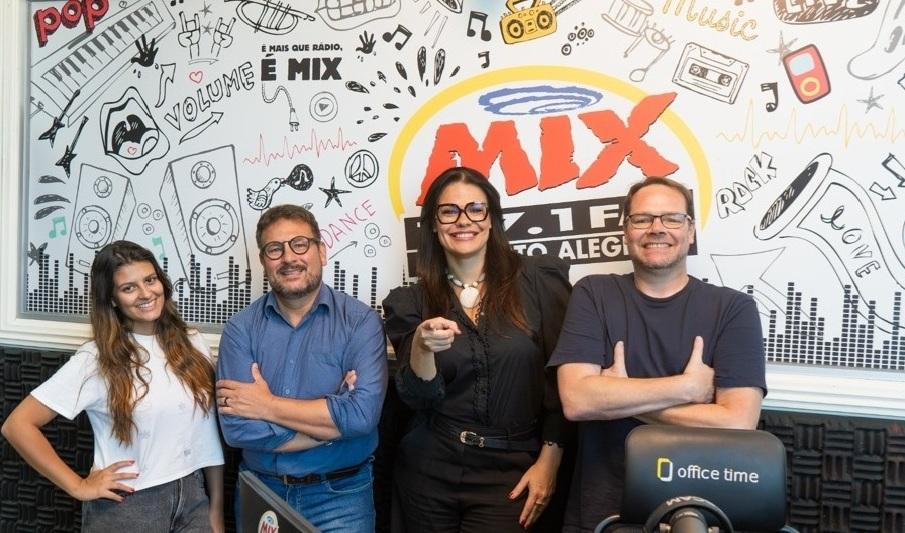 Jornal da Mix é repaginado e registra crescimento de audiência em Porto Alegre