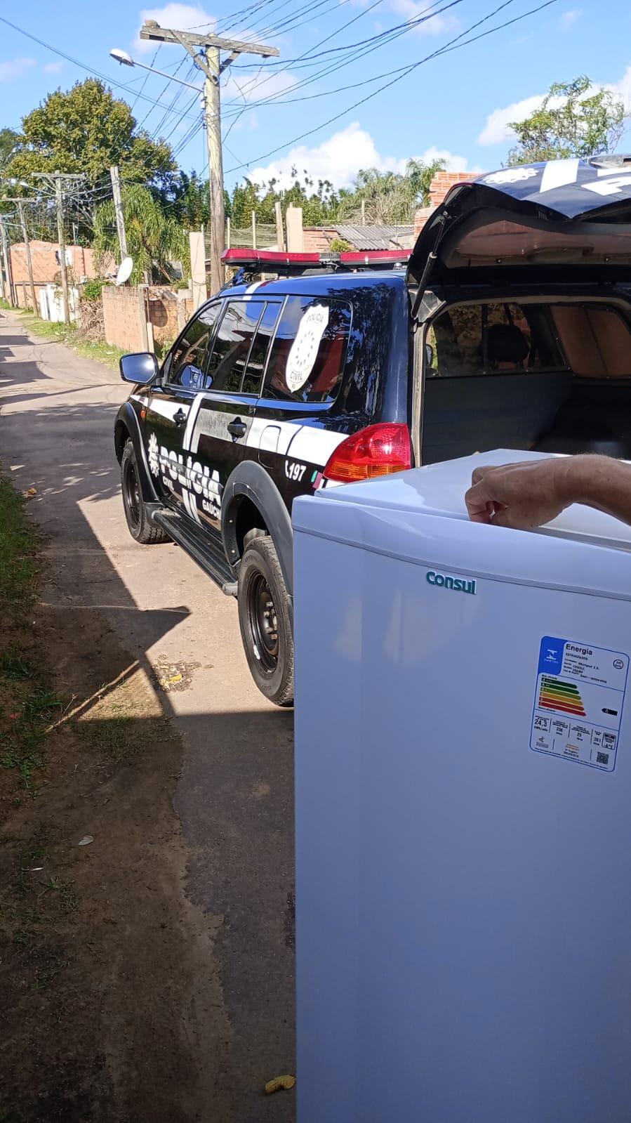 Polícia Civil recupera móveis furtados e identifica envolvidos em Eldorado do Sul