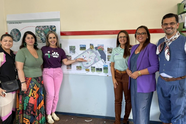 Projeto pioneiro prevê nova praça pública no bairro Pedras Brancas com espaço pet estruturado em Guaíba